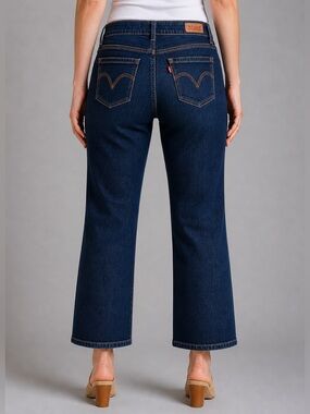 Levi’s 529 Curvy Straight Flap Pocket Jeans Blue 31